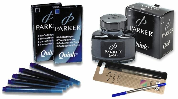 Как заправить перьевую ручку Паркер